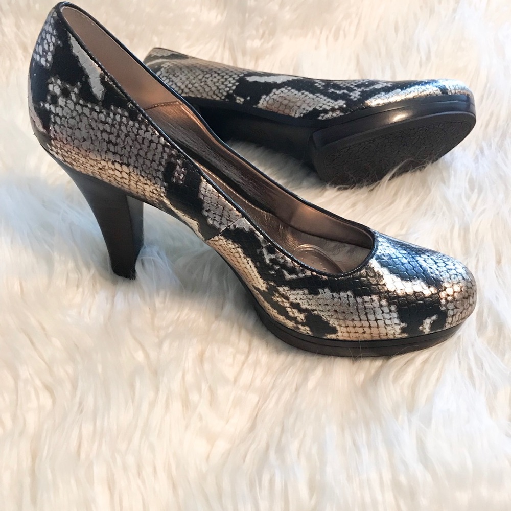 Snakeskin Heels